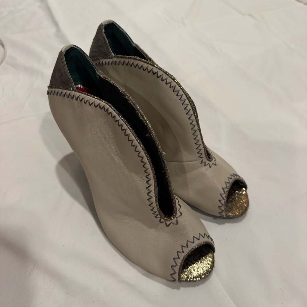 Poetic Licence All Or Nothing Peep Toe Ankle Booties